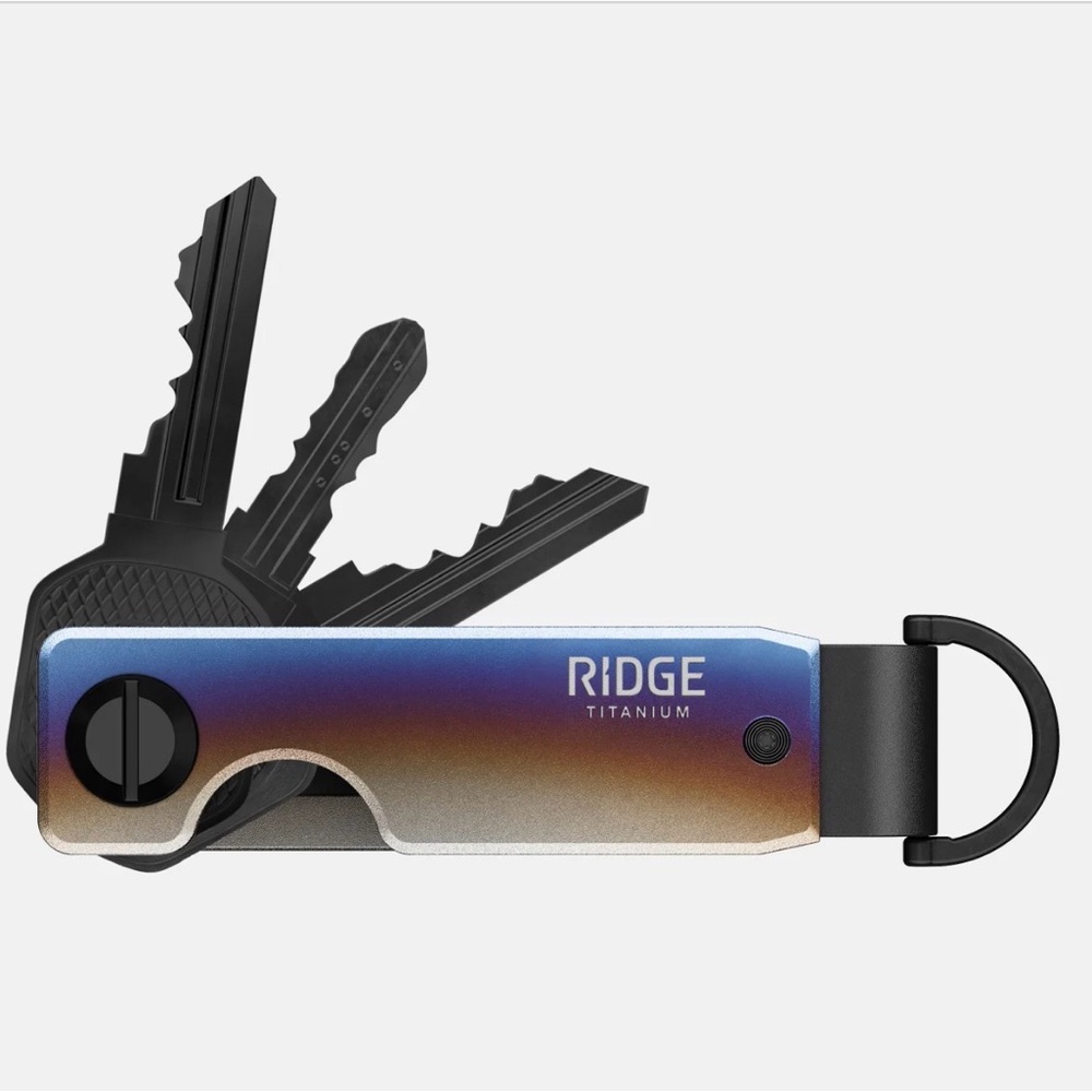 RIDGE WALLET | KEYCASE | BURNT TITANIUM (BEST $65+ GETS AWESOMENESS)